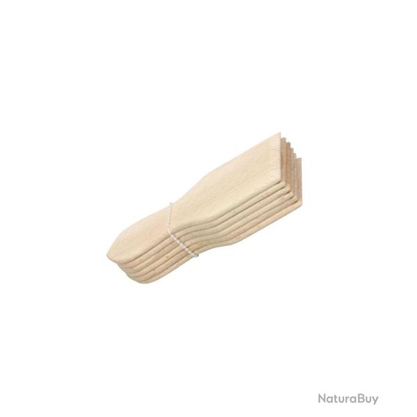 SPATULE H�TRE POUR RACLETTE X 6