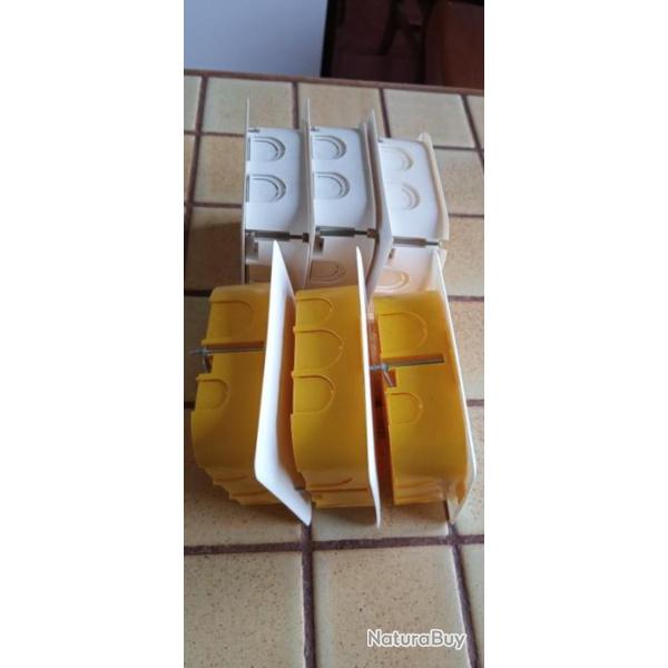 Lot de 6  boites de drivations SAREL - LEGRAND