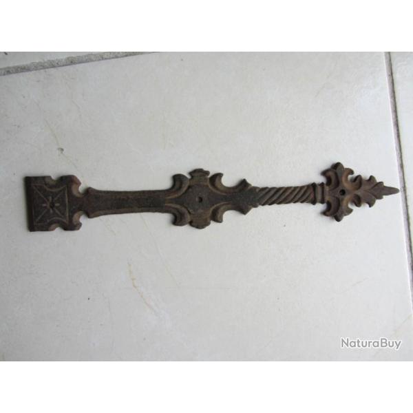 Fausse penture acier forg� 19e si�cle