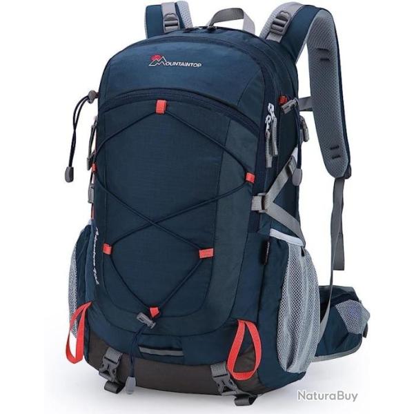Sac � Dos de randonn�e 40L Trekking Camping Voyage pour Homme Femme en Plein air Housse Pluis