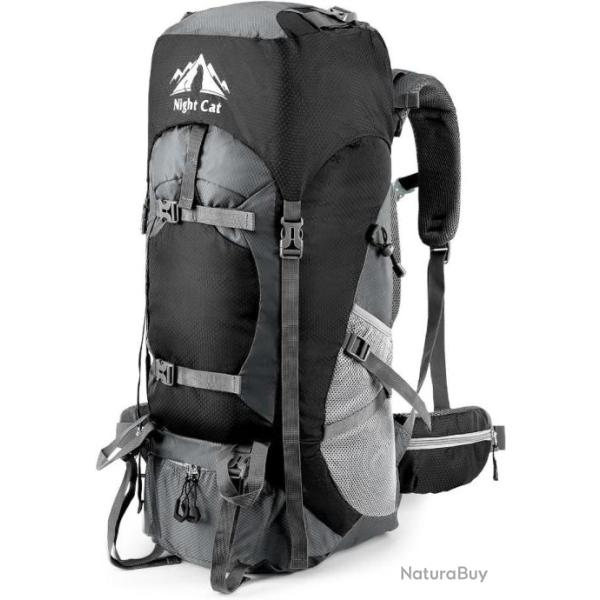 Sac � Dos de Randonn�e 90L Trekking avec Housse de Pluie pour Homme Femme Camping P�destre Voyage