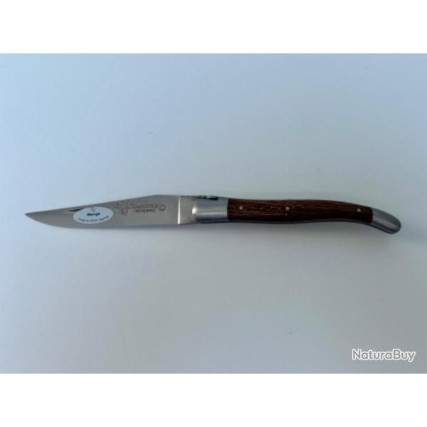 Couteau Laguiole en Aubrac bois Wenge