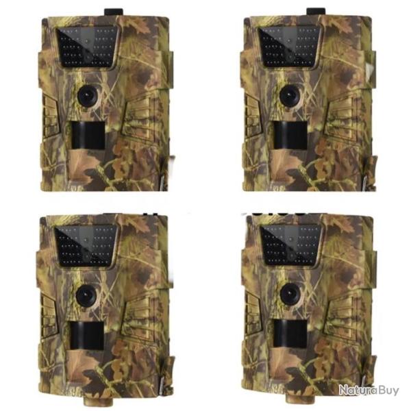 Lot 4 camra de chasse enregistrement photo vido vision nocturne intgre PROMO SPCIAL. C