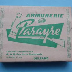 REF 3 - BO&Icirc;TE CARTOUCHES CHASSE ANCIENNE - PARAYRE &agrave; Orl&eacute;ans -  CAL 16/65 - N&deg; 7