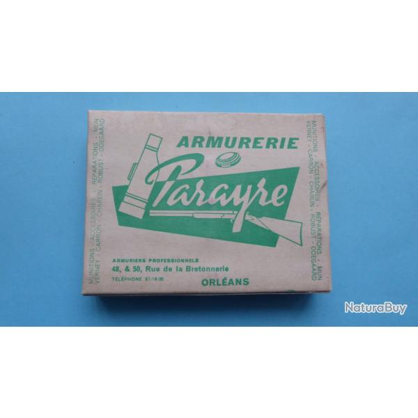 REF 3 - BO�TE CARTOUCHES CHASSE ANCIENNE - PARAYRE � Orl�ans -  CAL 16/65 - N� 7