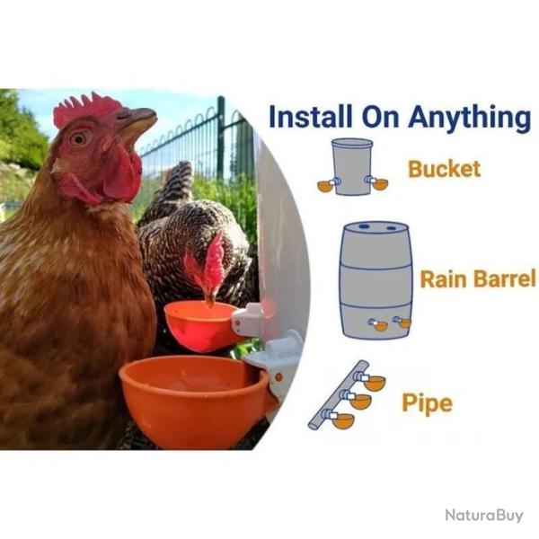 Abreuvoirs automatique lot de 5 Pieces . B