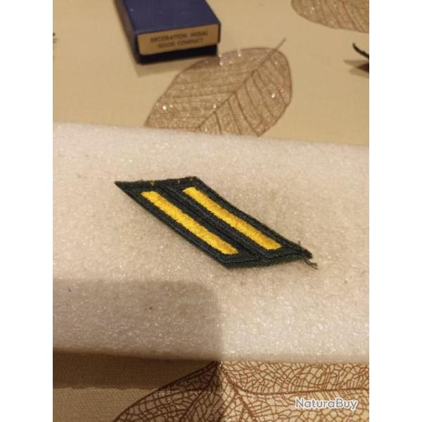 Patch arm�e us 2 STRIP 3 ANS DE SERVICES ORIGINAL
