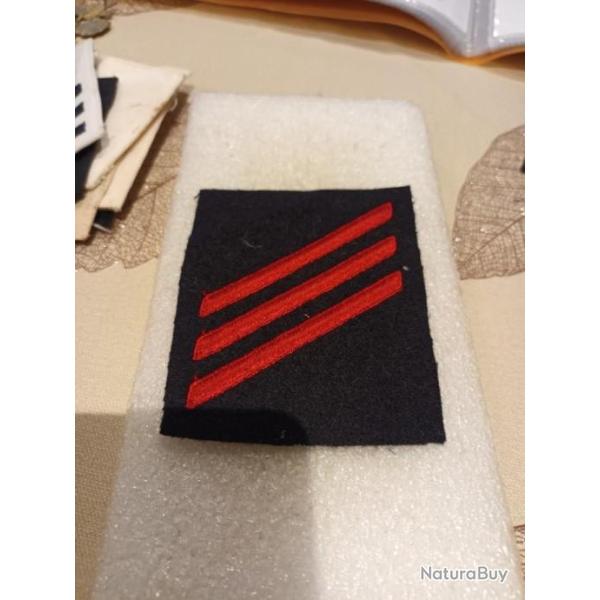 Patch arm�e us navy SEAMAN ROUGE ET NOIR ORIGINAL