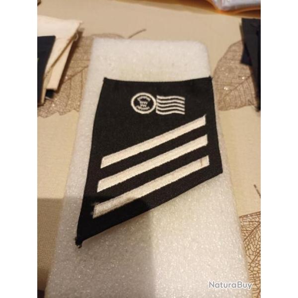PATCH arm�e us navy SEAMAN POSTAL CLERK blanc ET NOIR ORIGINAL