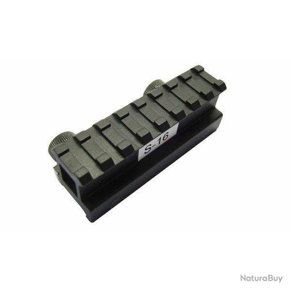 Rail Rehausseur Haut 8 slot (JS Tactical)