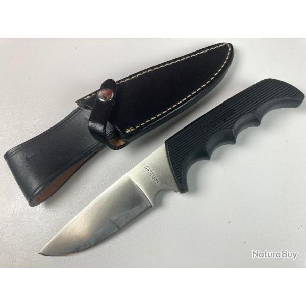 ancien couteau poignard kershaw 1034 TF by kai / japan etui cuir etat neuf