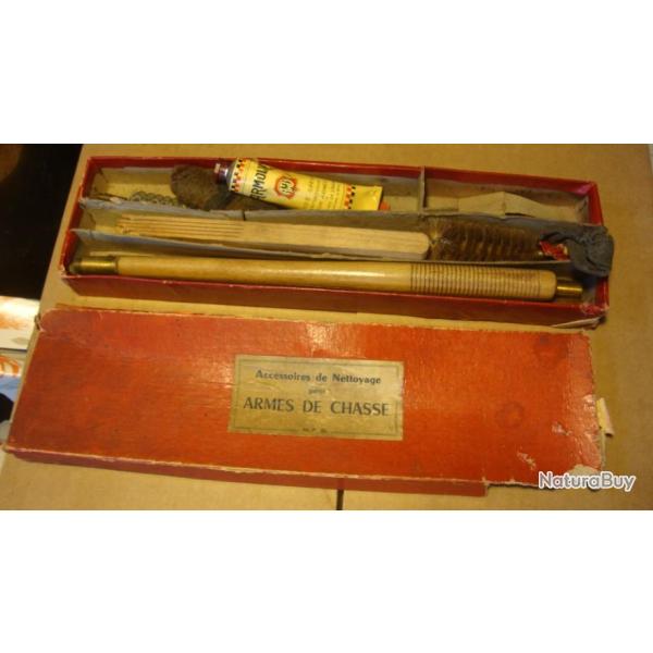 taccessoires de nettoyage de fusil chasse ancien