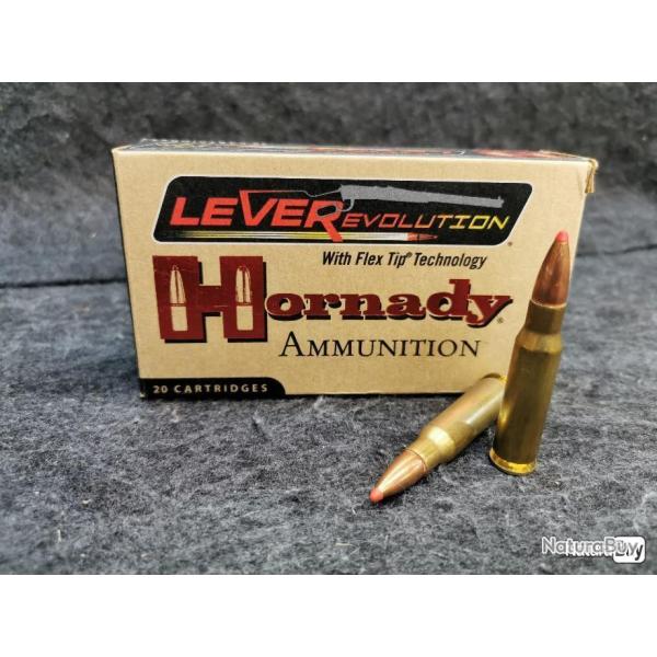 LOT DE 40 Balles NEUVES  HORNADY LEVER EVOLUTION CAL 338 MARLIN EXPRESS 200Gr FTX