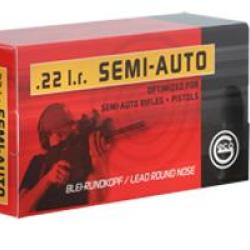 Cartouches GECO SEMI AUTO Calibre 22LR - Boite de 50 unités
