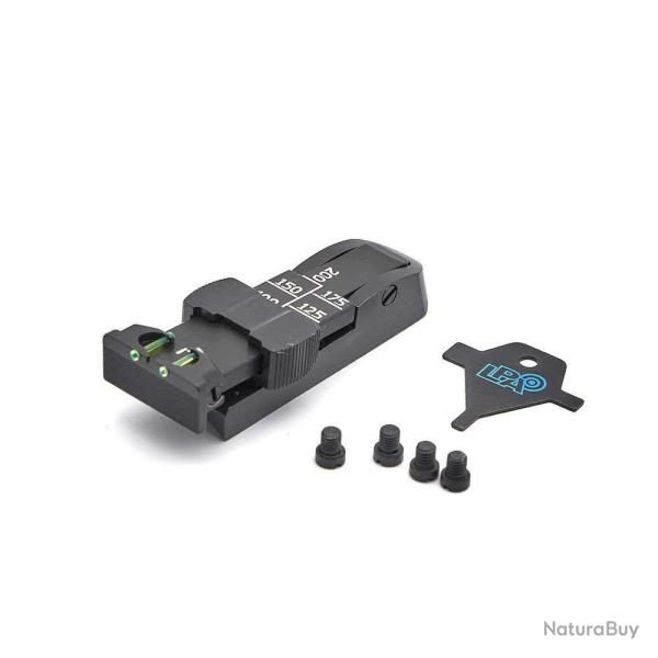 LPA BAR15F Viseur arri�re r�glable pour CZ 455