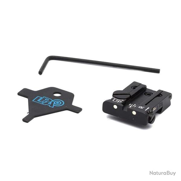 LPA TPU45CT30 Vis�e arri�re r�glable pour Colt Gov't 1911-A1