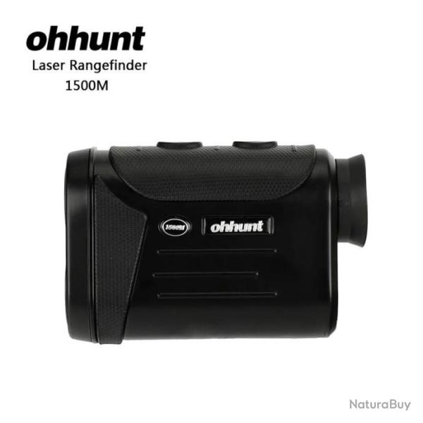 Ohhunt Telemetre Laser 1500M Noir Paiement en 3 ou 4 fois - LIVRAISON GRATUITE !!!