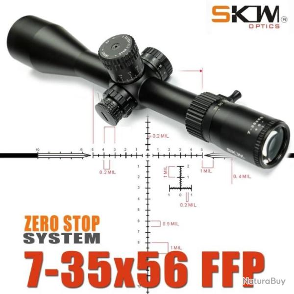 Skwoptique 7-35x56 FFP Tube 34MM Lunette Paiement en 3 ou 4 fois - LIVRAISON GRATUITE !!!