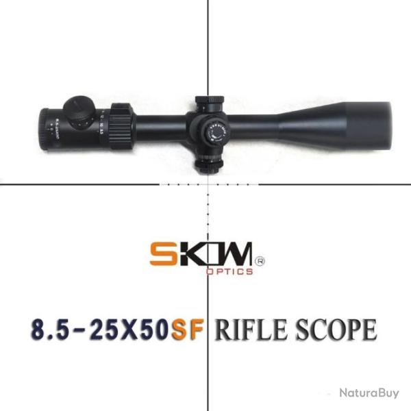 Skwoptique 8.5-25x50 SF Tube 30MM Lunette Paiement en 3 ou 4 fois - LIVRAISON GRATUITE !!!