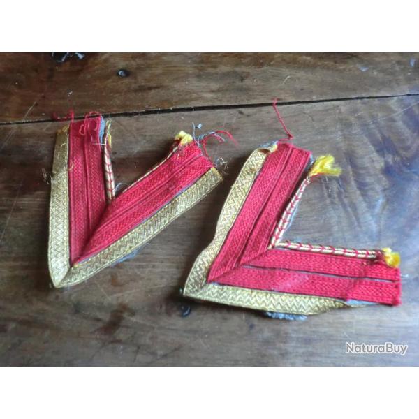 paires galons d uniforme a identifi