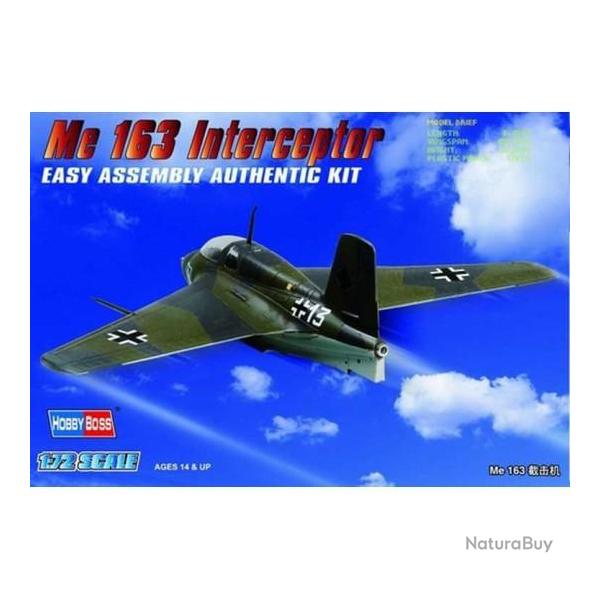 Maquette � monter - German Me 163 Interceptor 1/72 | Hobby boss (0000 1933)