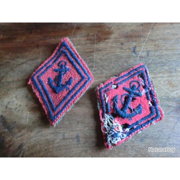 galons losange coloniale  marine