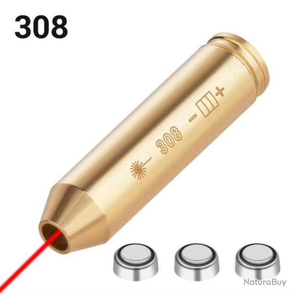 Cartouche laser de r�glage calibre 308. Win / .243