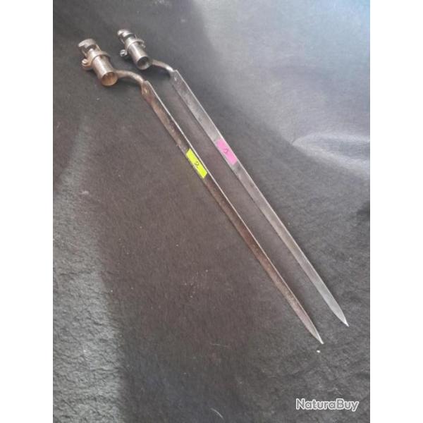 ba�onnettes � douilles mod�le 1822