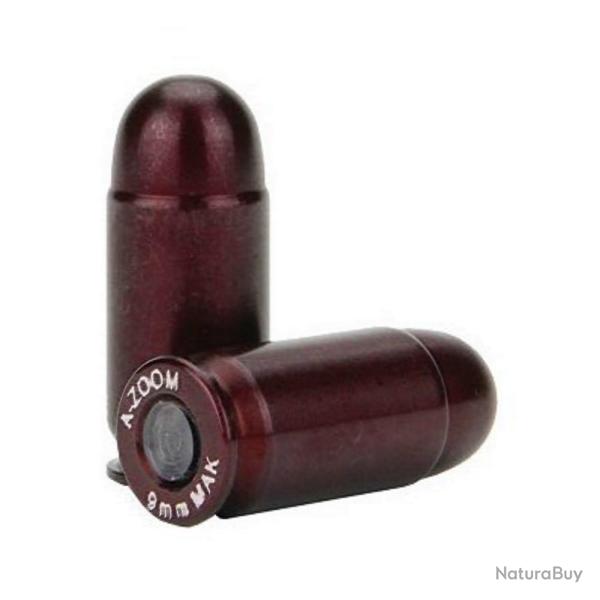 5 douilles amortisseur "Snap cap" cal. 9mm Makarov en aluminium - A-Zoom