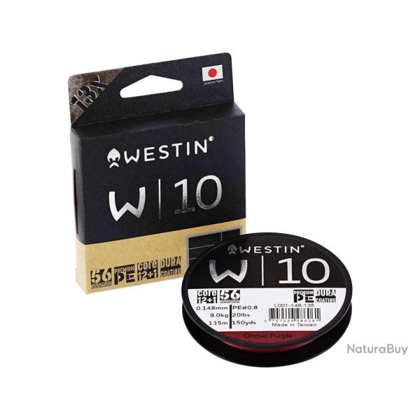 Tresse Westin W10 13 Braid Orchid Purple 135m 0,165mm 135m 10,9kg