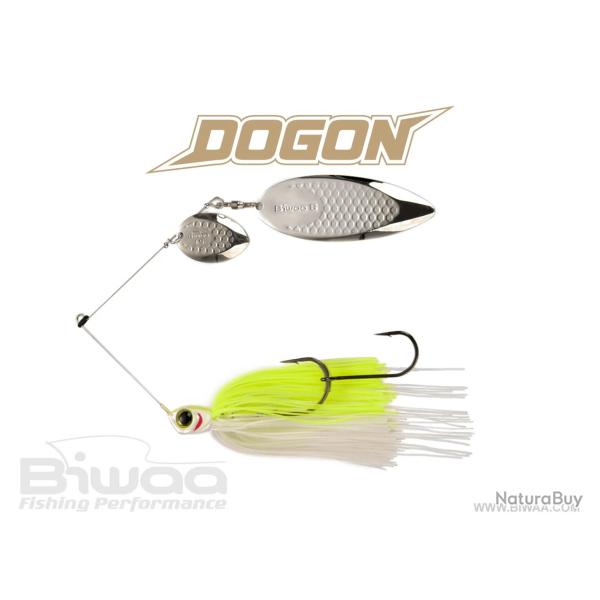 Spinnerbait Biwaa Dogon 14g 14g #01 - White Chart
