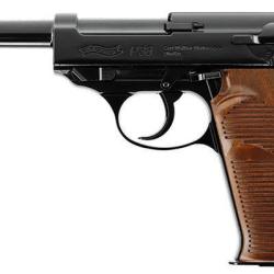 Pistolet &agrave; plomb CO2 4.5 mm BB WALTHER P38 Blowback (3 Joules max)