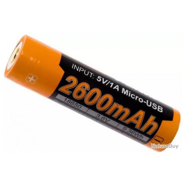 Accumulateur (batterie) Fenix ARB-L18 � 2600 mAh 3.6V