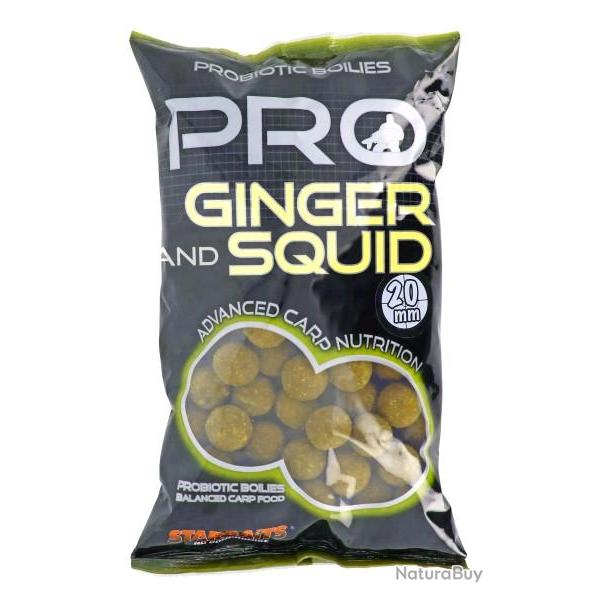 Bouillette Pro Ginger Squid 20Mm 2Kg starbaits