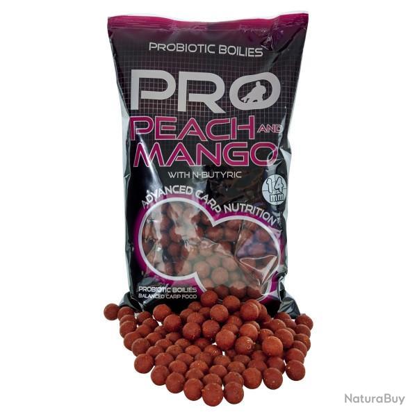 Pro Peach Mango Boilies 14Mm 800G Starbaits