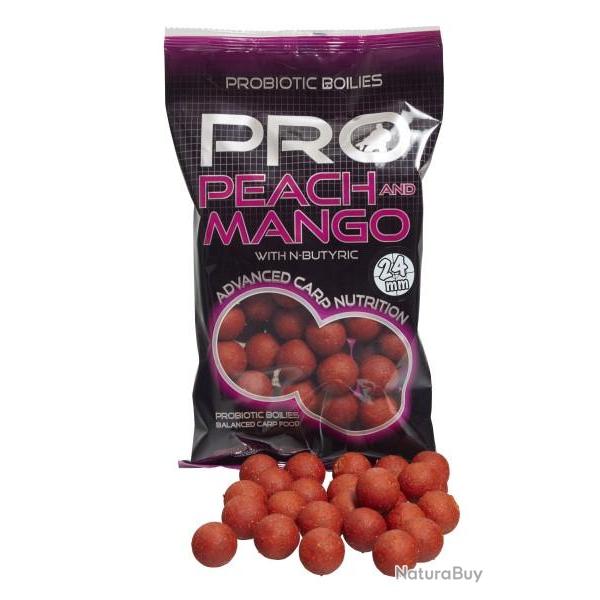 Pro Peach Mango Boilies 24Mm 800G Starbaits