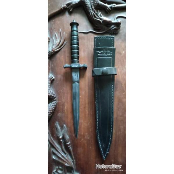 Rare Dague stylet  Black shadow Gil Hibben UC441DS 1993.