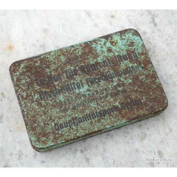 Boite 1er secours t�le Tupfer f�r Hautengiftung Riechmittle (Brechampullen) WIM25TUP001