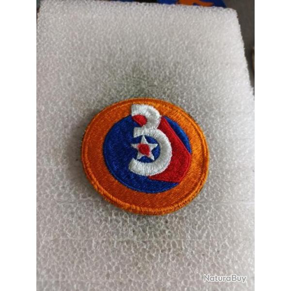 Patch arm�e us 3rd US ARMY AIR FORCE COMMAND ww2 ORIGINAL. 1