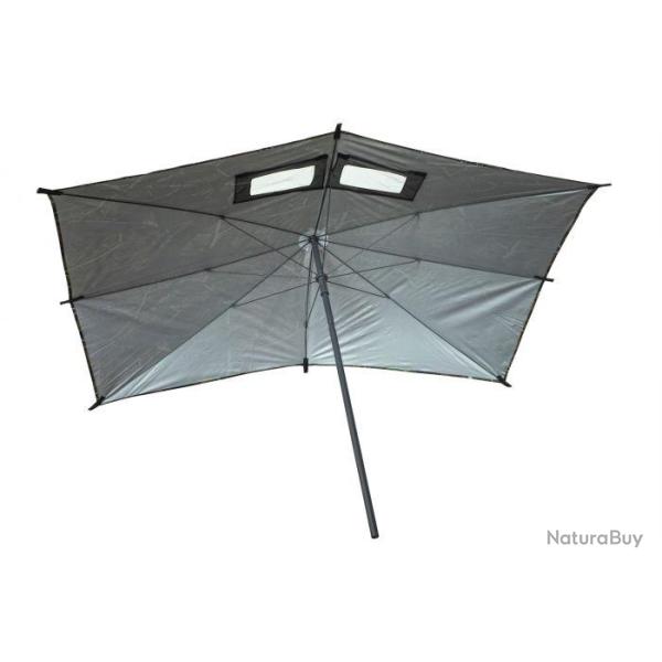 Grand parapluie Januel abri camo feuillage - 170 x 110 cm