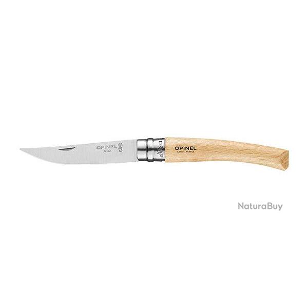 Couteau Effil� Opinel Inox - H�tre / N�8