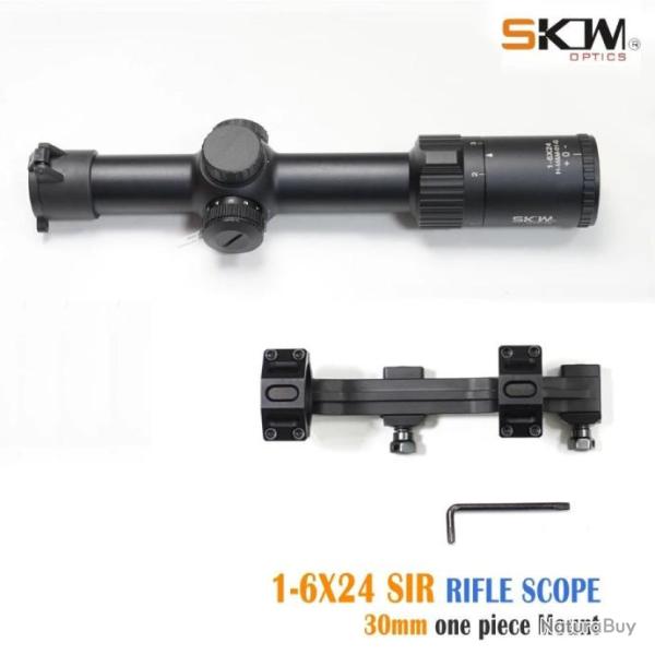 Skwoptique 1-6X24 SIR 30MM Mount Lunette Paiement en 3 ou 4 fois -LIVRAISON GRATUITE !