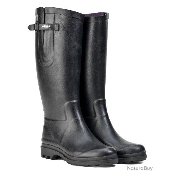 Bottes de pluie Aigle Femme Boyfriend Aiglentine 2 Noir