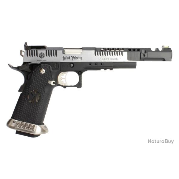 R�plique AW Custom GBB HX2401 IPSC Split .38 Supercomp - Silver