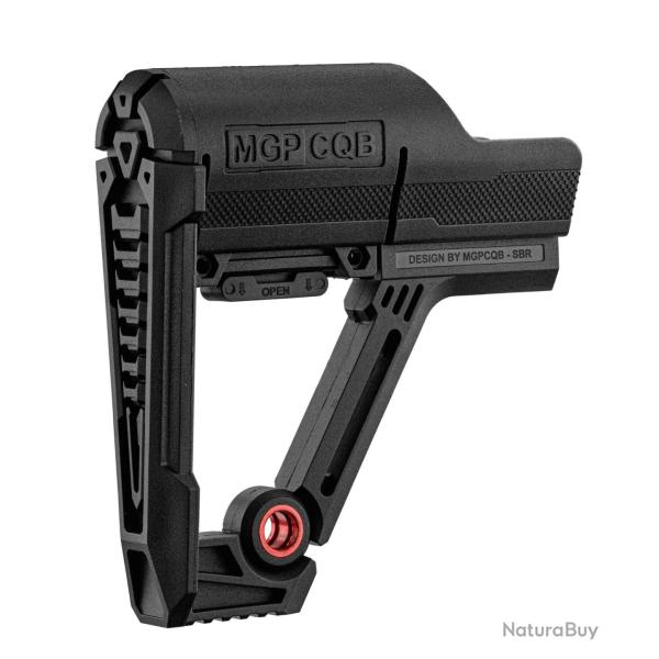 Crosse Bo Manufacture SBR Noire pour M4 AEG