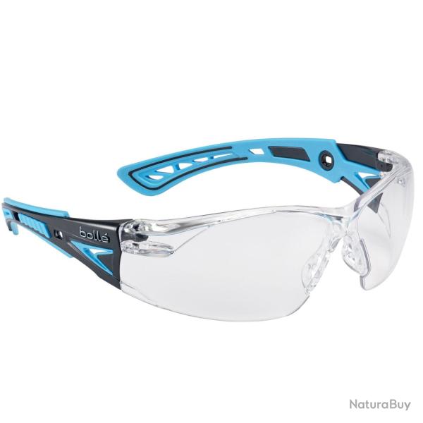 Lunettes BOLLE SAFETY Rush+ Platinum Verres Incolores
