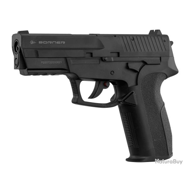 Pistolet Borner Airgun 22 Cal. 4.5mm Co2 BB'S