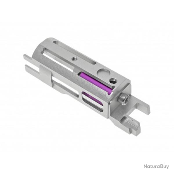 Cage COWCOW Nozzle en Aluminium B02 Blowback Housing pour Hi-Capa - Argent