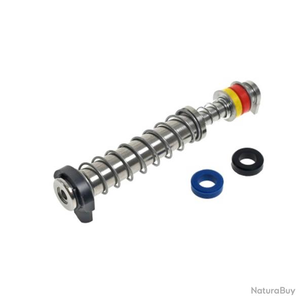 Tige Guide de Culasse COWCOW Set pour G17 GEN4 Tokyo Marui + 4 tampons + 1 ressort 50% - Argent