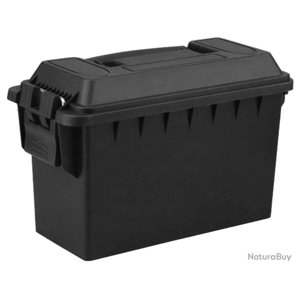 Caisse � Munitions FOT Polym�re - Noir / 24.5x10x14.5 cm